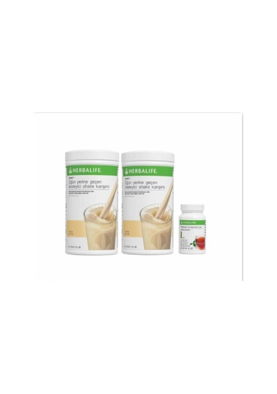 Herbalife 2 Adet Vanilya Aromalı Shake+50gr Klasik Aromalı Çay
