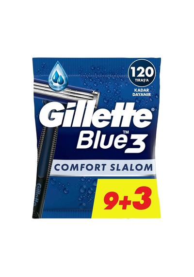 Blue3 Slalom Kullan At Tıraş Bıçağı 12'li 2li Paket