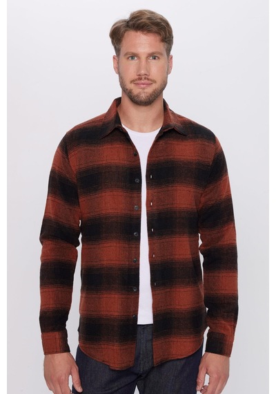 Tudors Erkek Slim Fit Dar Kesim Oduncu Kareli Kışlık Gömlek-32048 Çok Renkli Tudors Erkek Slim Fit Dar Kesim Oduncu Kareli Kışlık Gömlek-32048 Çok Renkli