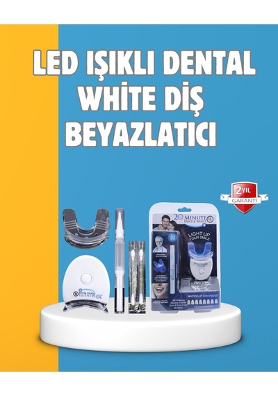 Mavi Işık Teknolojisi İle Güvenli Diş Beyazlatıcı Sistem 77887133