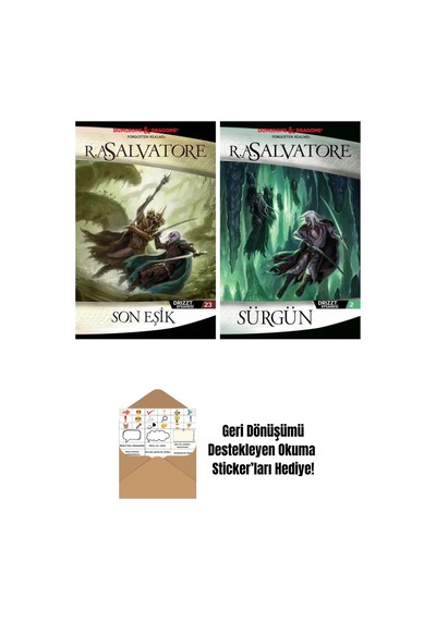 Son Eşik Drizzt Efsanesi 23. Kitap + Sürgün Drizzt Efsanesi 2. Kitap