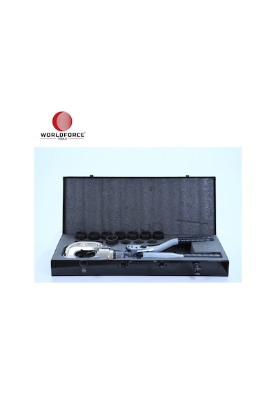 Worldforce 11184 Hidrolik Kablo Papuç Sıkma ve Hidrolik Hortum Sıkma Seti 11 Ton