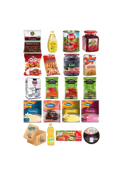 Blueden Kurban Kumanya Yardım Erzak Kolisi 40 Parça 7 Nolu Paket