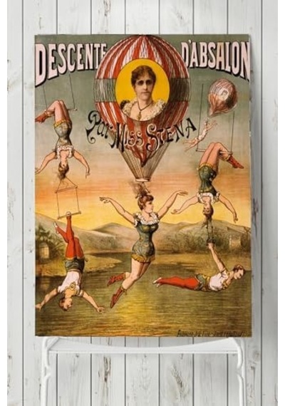 Pster8391 Sirk Poster 60x90cm 7/8 Yaş