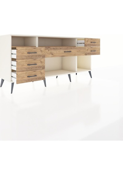 Hyperion Konsol 2 Raflı 6 Çekmeceli 176x44x83 Aytaşı-çam Çam Hyperion Konsol 2 Raflı 6 Çekmeceli 176x44x83 Aytaşı-çam Çam
