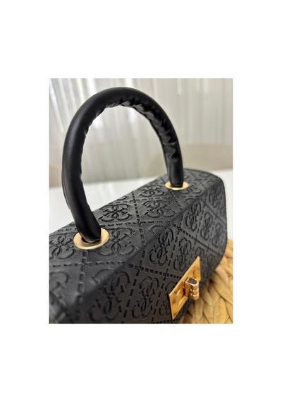 Store Kadın Mini Şık Ve Casual El Ve Omuz Çantası Siyahdokulu
