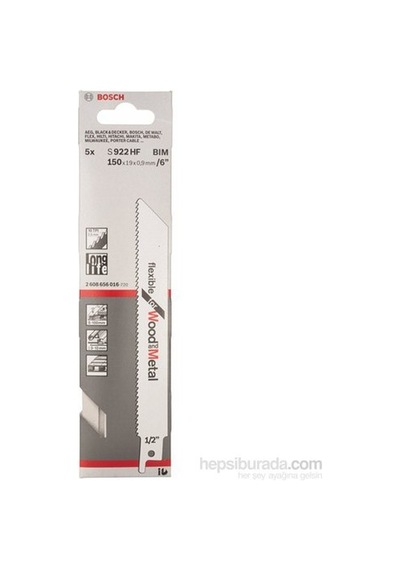 Ahşap Ve Metal İçin Tilki Kuyruğu Bıçağı 5'li Set Yüksek Performans