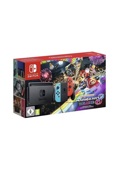 Nintendo Switch Mario Kart 8 Deluxe Bundle Oyun Konsolu (İthalatçı Garantili)