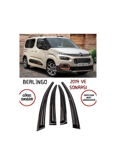 Rifter Berlingo Combo Proace City Doblo Uyumlu Ön Arka Set 4lü Cam Rüzgarlık 2020 Yılı Ve Sonrası