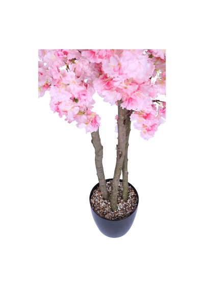 Yapay Çiçek Sitesi Yapay Premium Bahar Dalı Ağacı 200 Cm Pembe Pembe