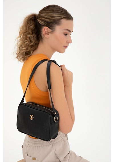 U.S. Polo Assn. Kadın Siyah Çapraz Çanta 50293694-VR046