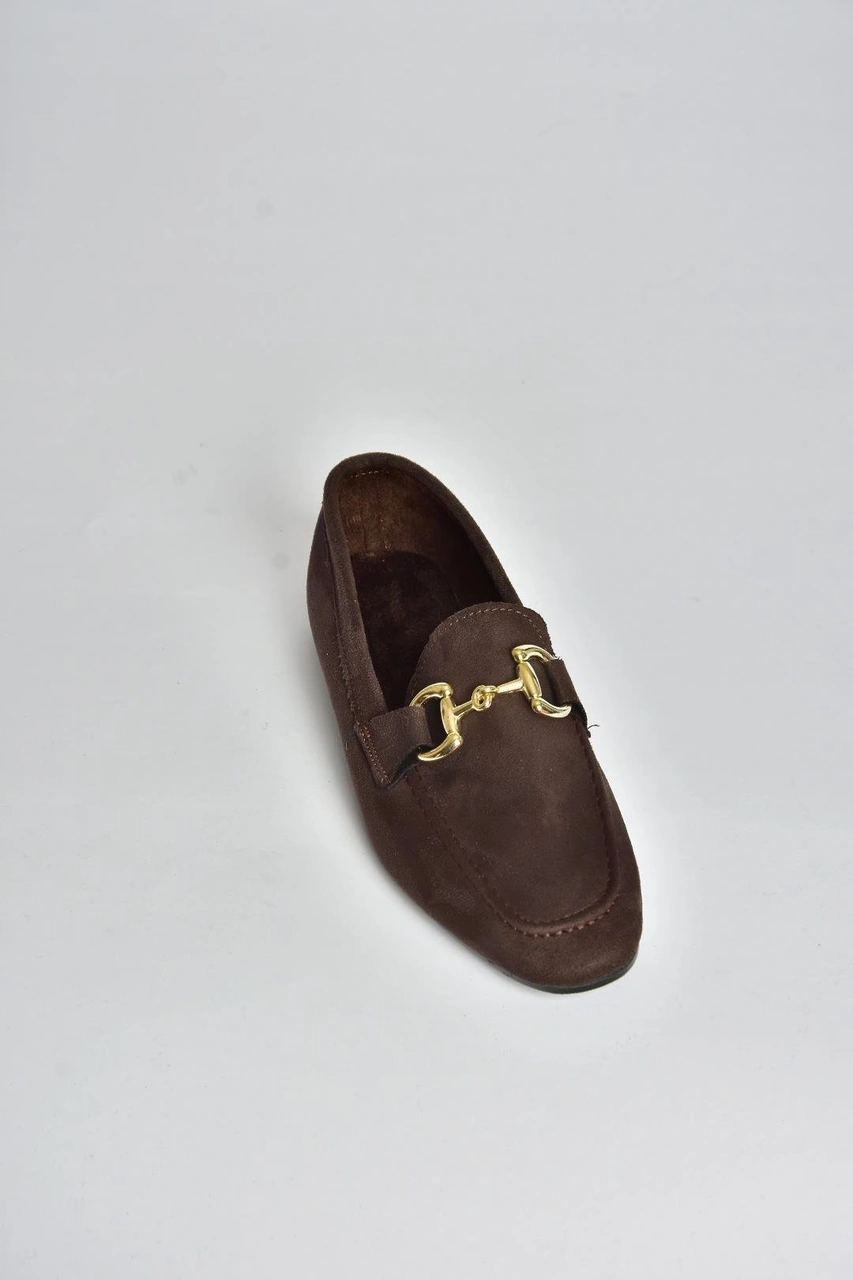Fox Shoes V780161202 Kahverengi Süet Günlük Kadın Ayakkabı Kahverengi-süet