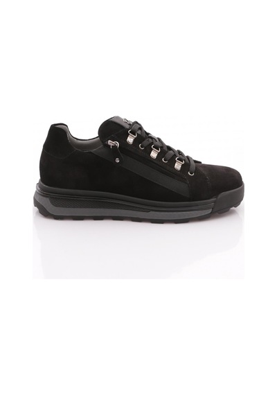 Dgn 5653 Erkek Bağcikli Sneakers Ayakkabi Siyah