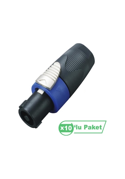 Losen Ld4005-1 Speakon Konnektör 10 Lu Paket