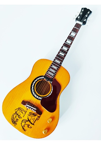 El Yapımı 1/4 Ölçek Minyatür Elektro Akustik Gitar J160e