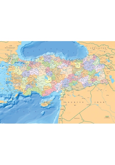 Ks Games 300 Parça Türkiye Haritası Puzzle - 19263