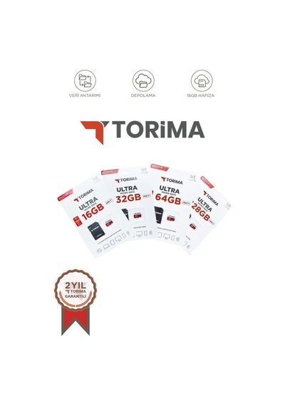 Torima Ultra 16 Gb Adaptör Dahil Hafıza Kartı
