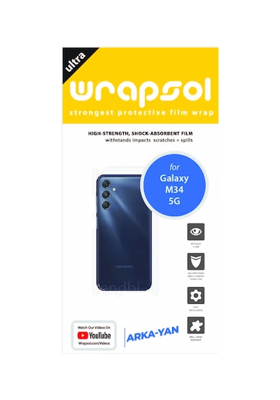 Samsung Galaxy Uyumlu M34 5g Arka Ve Yan Kaplama Koruyucu Film