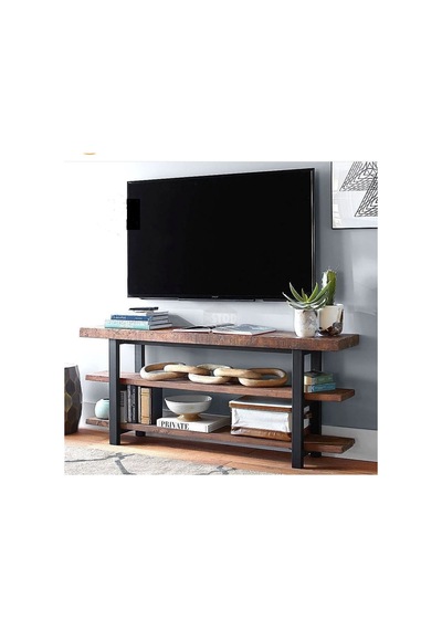 Kuzela Metal Ahşap 3 Katli Tv Üni Tesi Ahşap