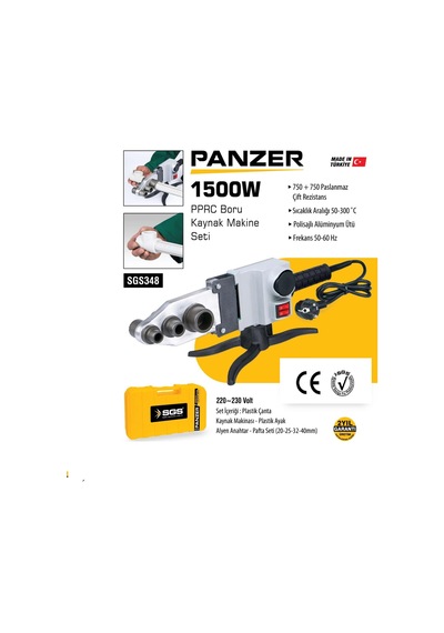 Sgs 348 Pprc Boru Kaynak Makinası Panzer