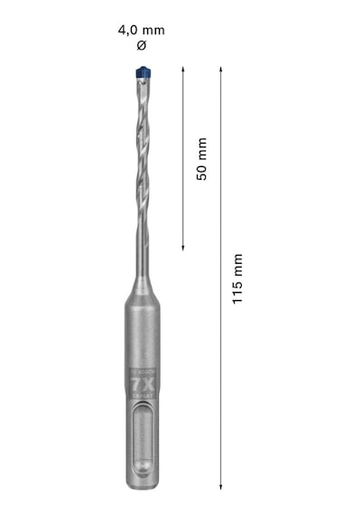 Bosch Expert 4x115 Mm Yeni Sds Plus-7x Matkap Ucu 2608900057