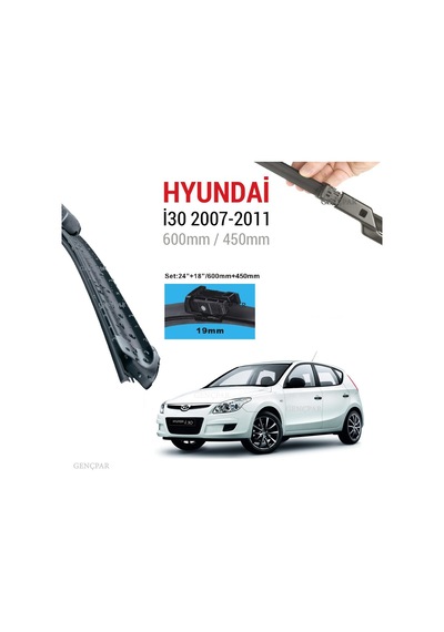 Hyundai İ30 Silecek Takımı 2007-2011