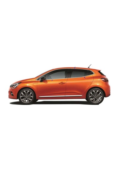 Renault Clio 5 Krom Cam Çerçevesi 12 Parça 2019 ve Sonrası