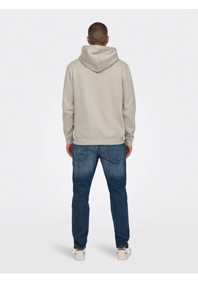 Only & Sons Onsconnor Lıfe Reg Gri Erkek Sweatshirt 22029225