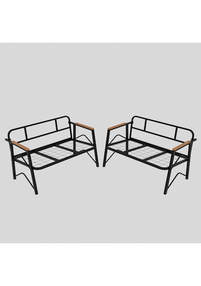 Mb Garden Furnıture Simetri Model, Balkon, Bahçe, Cafe, Metal Koltuk Takımı, Bahçe Takımı , Çay Seti, 2+2 Süngerli Antrasit Mb Garden Furnıture Simetri Model, Balkon, Bahçe, Cafe, Metal Koltuk Takımı, Bahçe Takımı , Çay Seti, 2+2 Süngerli Antrasit