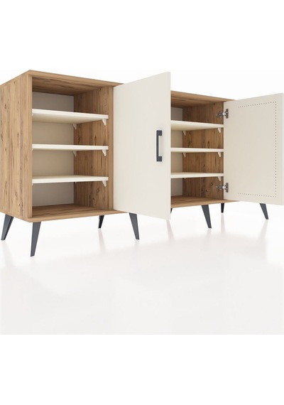 Hyperion Konsol 9 Raflı 2 Kapaklı 176x44x83 Çam-aytaşı Aytaşı Hyperion Konsol 9 Raflı 2 Kapaklı 176x44x83 Çam-aytaşı Aytaşı