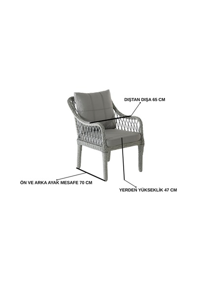Kaş Alüminyum 2+1+1+sehpa Bahçe Balkon Mobilyası,gri Rattan/grikumaş Kaş Alüminyum 2+1+1+sehpa Bahçe Balkon Mobilyası,gri Rattan/grikumaş