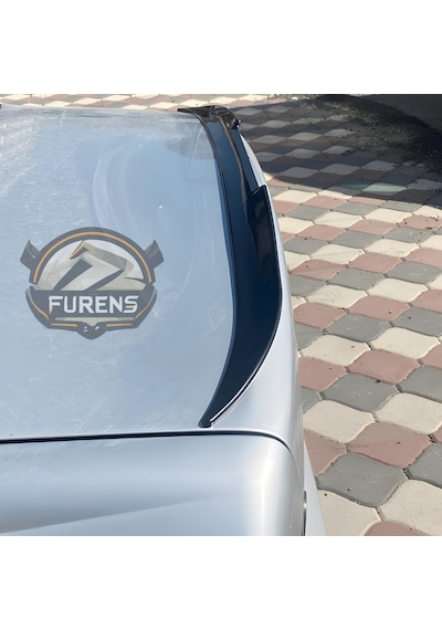 Ford Focus 1 1999-2005 Piano Black Yarasa Tip Üniversal Spoiler Elastik Bagaj Üstü Çıta