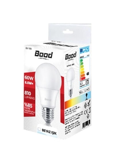 8,5 60w Led Ampul Beyaz By-99