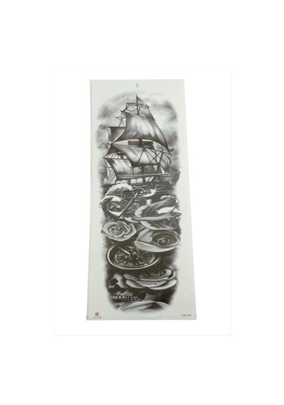 Gemi Tattoo Kol Dövme Sticker