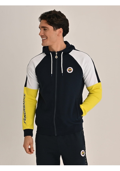Fenerbahçe Erkek Trıbun Üç Renkli Sweat Fb Laci Yeni