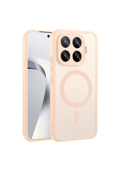 Xiaomi 17t Pro Kılıf Magsafe Kamera Korumalı Mat Parmak İzi Tutmayan Pazarplus Pembe