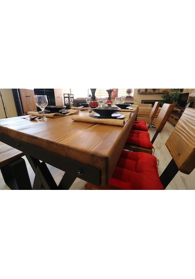 Ntconcept Masif Ağaç Yemek Ve Toplantı Masası