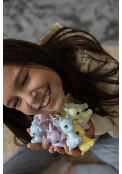 Dhink Deer String Ledli Zincir Gece Lambası Çok Renkli
