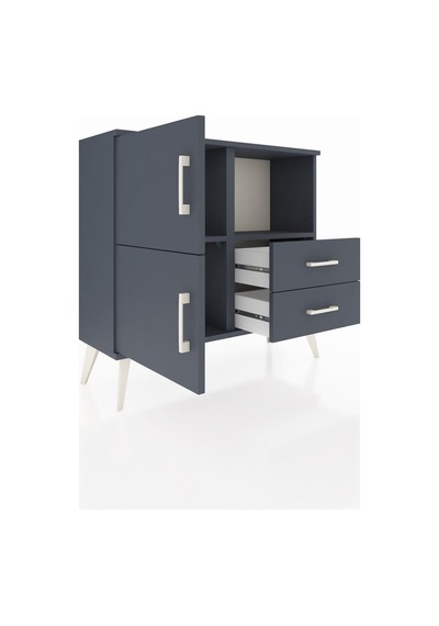 Arges Şifonyer 2 Raflı 2 Çekmeceli 2 Kapaklı 88x30x80 Antrasit-antrasit Antrasit Arges Şifonyer 2 Raflı 2 Çekmeceli 2 Kapaklı 88x30x80 Antrasit-antrasit Antrasit