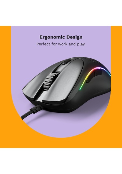 Glorious Oyun - Model D 2: Kablolu Ergonomik Fare, Superlight 58g 79399069