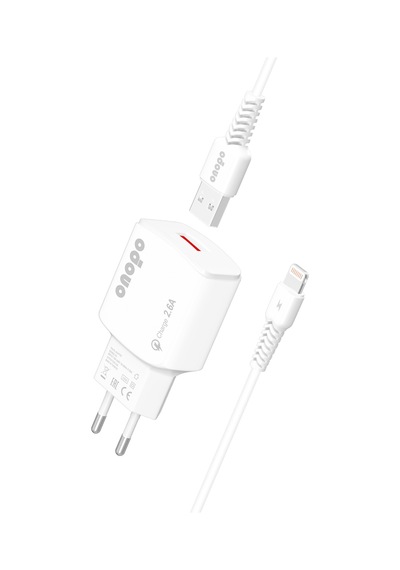 Onopo Charge Lightning Usb 2.6A Apple Uyumlu iPhone 10W - X5 Hızlı Şarj Cihazı