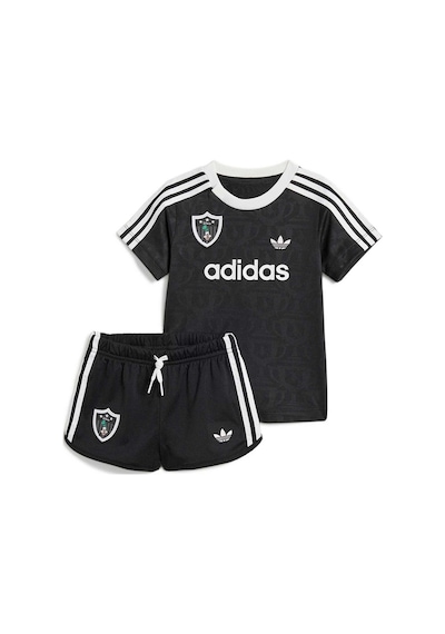 Adidas Bebek Siyah Eşofman Jersey Set Kc8422