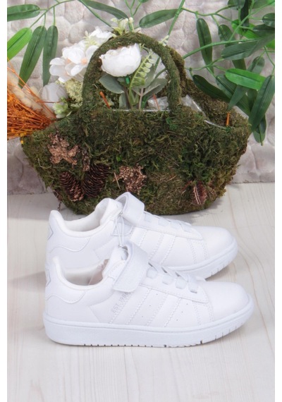 Fort Cool Cooper Rahat Esnek Sneaker Erkek Çocuk Spor Ayakkabı Beyaz