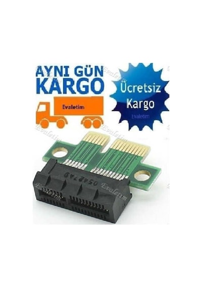 Pcı-E Pci Express 1X 4944P Dişi Erkek Çevirici Yükseltici Dönüştü