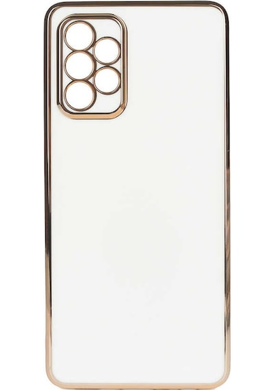 Zore Galaxy Uyumlu A33 5g Kılıf Bark Kapak - Beyaz Beyaz