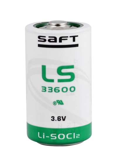 Saft LS33600 D Size 3.6 V Li-SOCI2 Lityum Pil