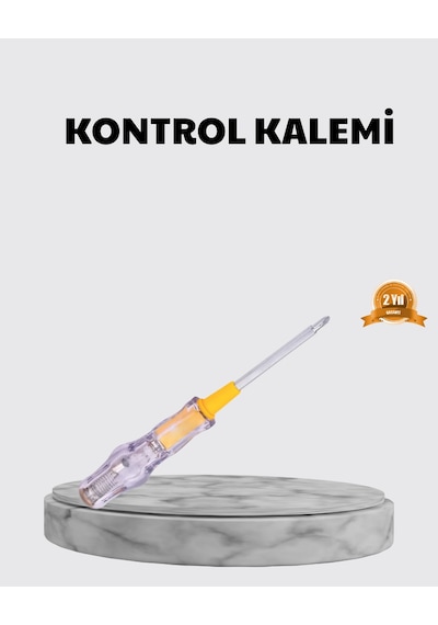 110-220v Elektrik Test Kalemi Korozyona Dayanıklı Nikel Kaplamalı - Lisinya