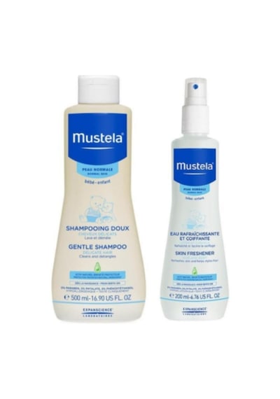 Mustela Baby Şampuan 500 ML + Mustela Hair Styler & Skin Freshner 200 ML
