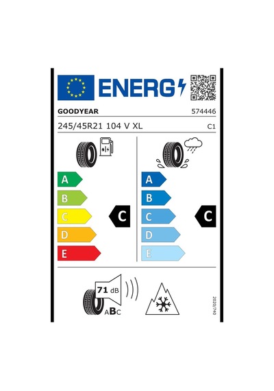 Goodyear 245/45 R21 104V Ultragrip Performance Suv Gen-1 XL Fp Kış Lastiği 2025