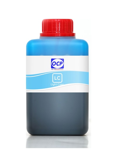 OCP HP 363 C8774EE Kartuş Mürekkebi 500ml LC Light Cyan Açık Mavi Dye